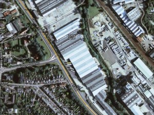 Továrna BOSCH na výrobu sekaček ATCO