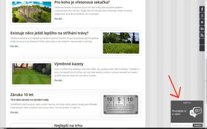 Komunikujte s námi přes chat. 