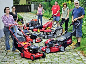 test sekacek na travu